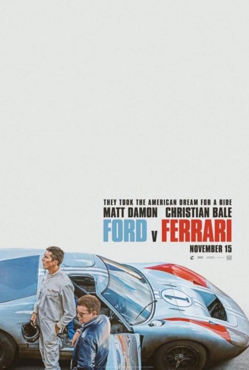 Cartell de Le mans Ford vs Ferrari