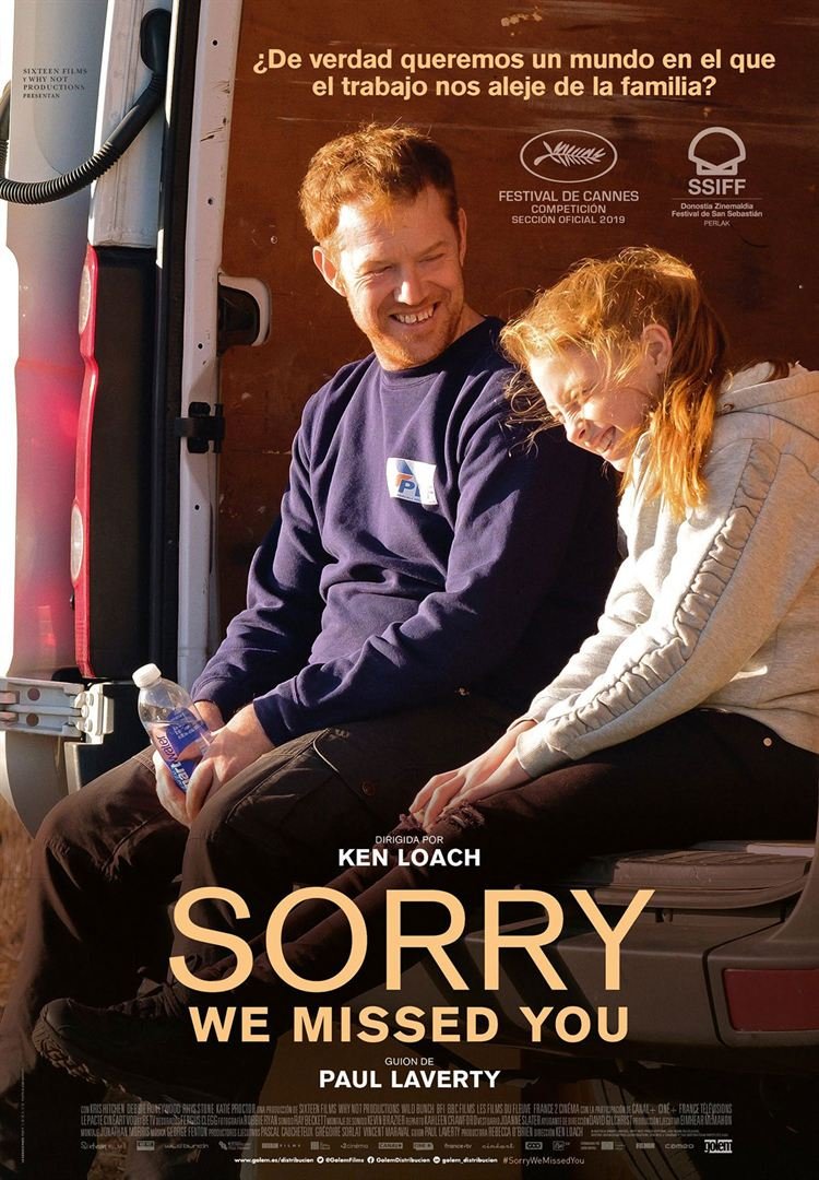 Cartell de Sorry we miss you